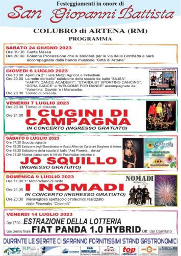 Festa Di San Giovanni Battista - Artena