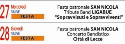 Festa Di San Nicola A Salve - Salve