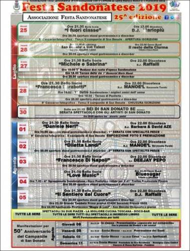 Festa Sandonatese - Santa Maria A Monte