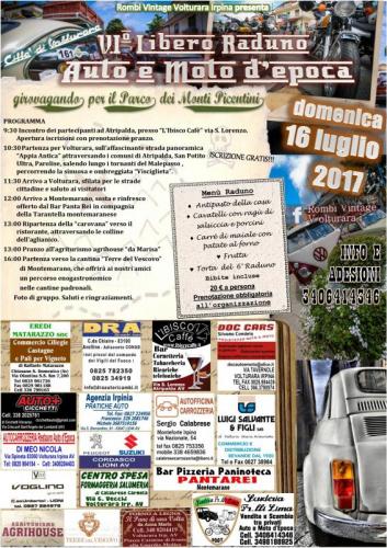 Raduno Di Auto E Moto D'epoca - Volturara Irpina