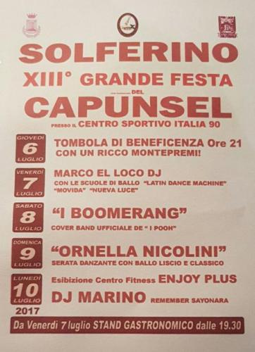 Festa Del Capunsel - Solferino