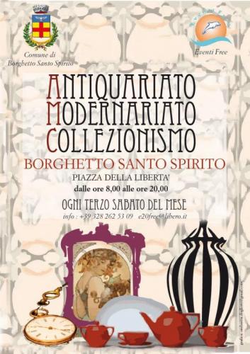 Mercatino Di Antiquariato, Modernariato E Collezionismo - Borghetto Santo Spirito