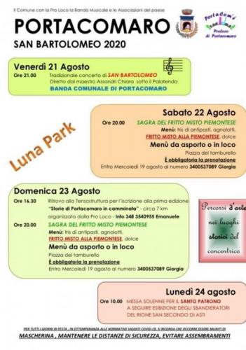 Festa Patronale Di San Bartolomeo - Portacomaro
