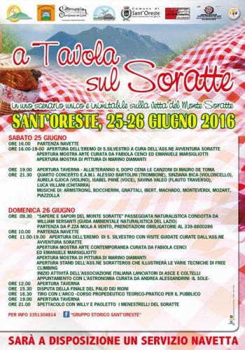 A Tavola Sul Soratte - Sant'oreste