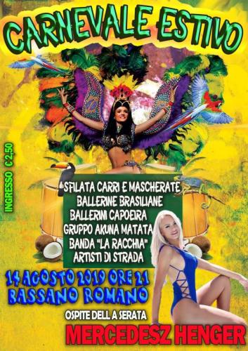 Carnevale Estivo A Bassano Romano - Bassano Romano