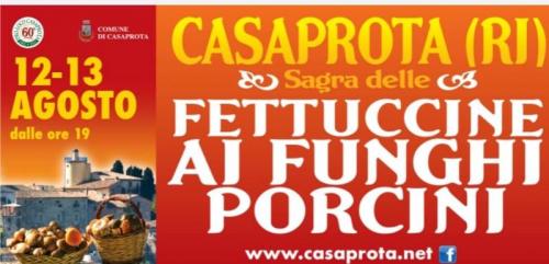Sagra Delle Fettuccine Ai Funghi Porcini A Casaprota - Casaprota