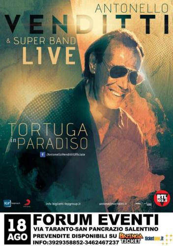 Antonello Venditti In Concerto - San Pancrazio Salentino