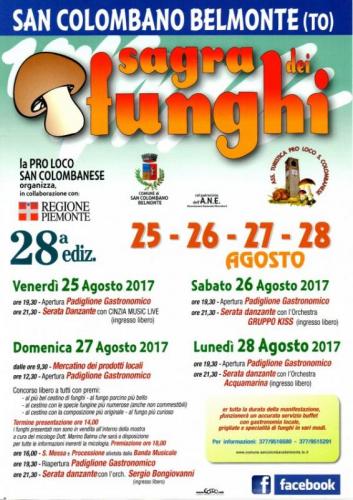 Sagra Di Funghi - San Colombano Belmonte