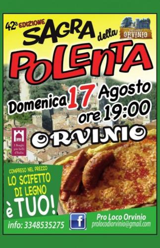 Sagra Della Polenta - Orvinio