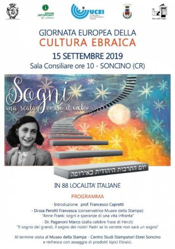 Giornata Europea Cultura Ebraica - Soncino
