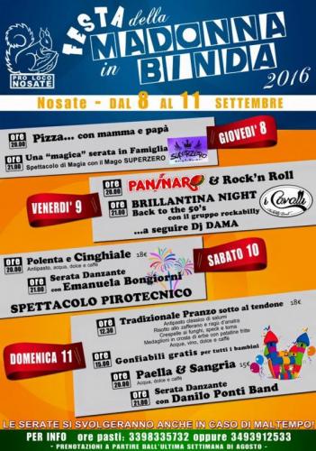 Festa Della Madonnina In Binda - Nosate