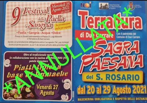 Sagra Del Rosario - Terradura Di Due Carrare - Due Carrare