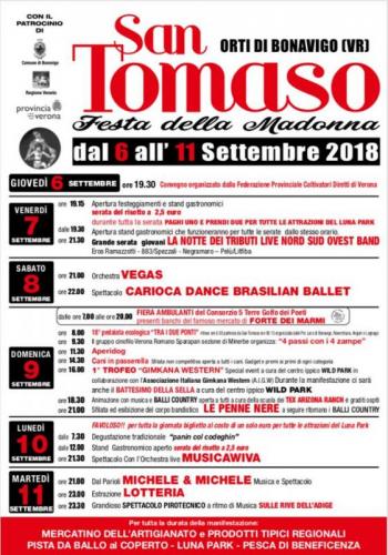 Mercatino Della Festa Della Madonna Di San Tomaso - Bonavigo