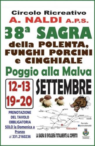 Sagra Della Polenta Funghi Porcini E Cinghiale - Carmignano
