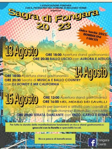 Sagra Di Fongara Di Recoaro Terme  - Recoaro Terme