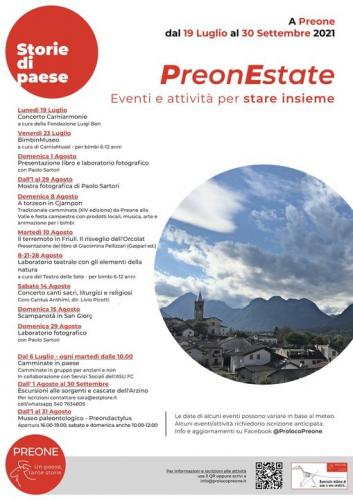 Eventi E Manifestazioni A Preone - Preone