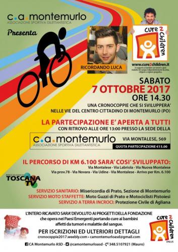Crono Cure2children - Montemurlo