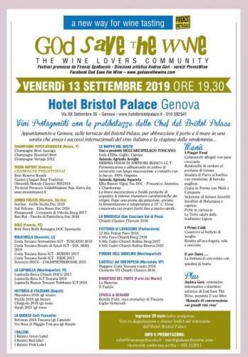 God Save The Wine - Genova