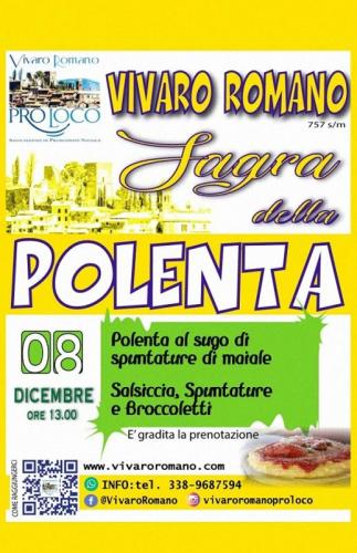 Sagra Della Polenta - Vivaro Romano