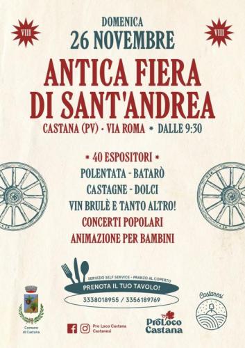 Antica Fiera Di Sant'andrea A Castana - Castana