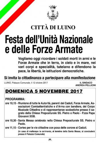 Festa Dell'unità Nazionale - Luino