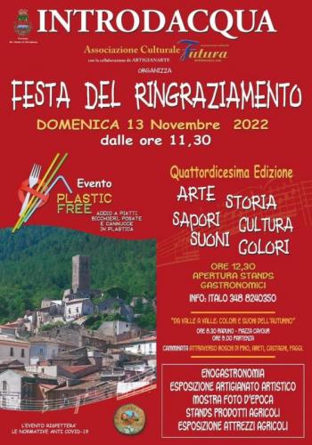 Festa Del Ringraziamento Di Introdacqua - Introdacqua