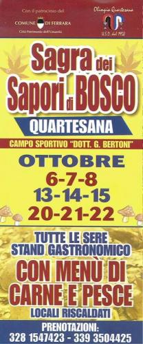 Sagra Dei Sapori Di Bosco - Ferrara