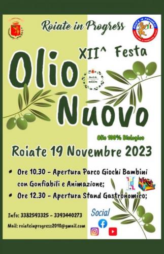 Festa Dell'olio Nuovo E Della Tradizione Contadina Roiatese - Roiate