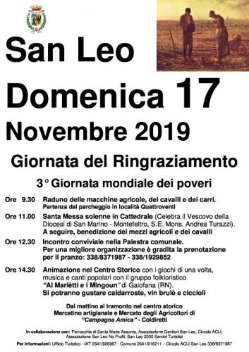 Giornata Del Ringraziamento - San Leo