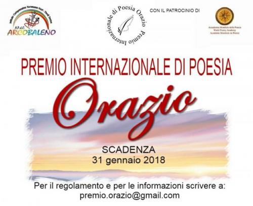 Premio Nazionale Di Poesia Orazio - Tivoli