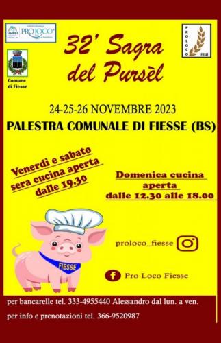 Sagra Del Pursèl A Fiesse - Fiesse