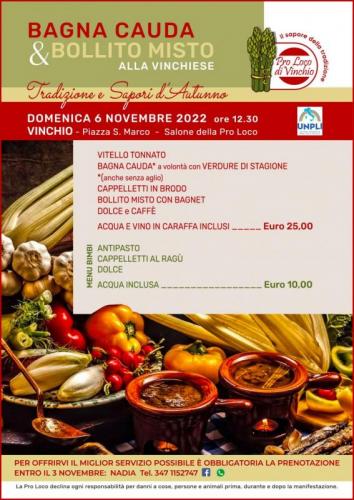 Bagna Cauda E Bollito Misto Alla Vinchiese - Vinchio