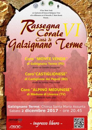 Rassegna Corale Città Di Galzignano Terme - Galzignano Terme