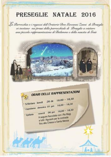 Presepio Vivente A  Preseglie - Preseglie
