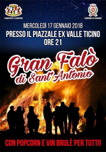 Falò Di Sant'antonio - Cerano