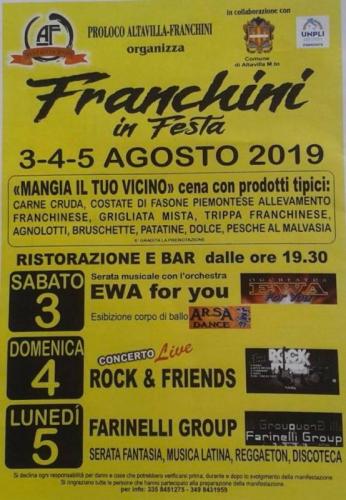 Franchini In Festa - Altavilla Monferrato