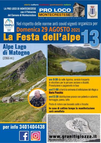 La Festa Dell'alpe A Montecrestese - Montecrestese