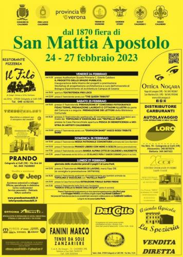 Sagra Di San Mattia Apostolo A Caldiero - Caldiero