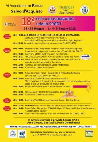 Festa Di Primavera E Dello Sport - Bovolenta