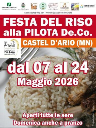 Festa Del Riso Alla Pilota Di Castel D'ario - Castel D'ario