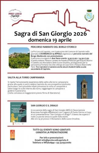 Sagra Di San Giorgio - Capriolo