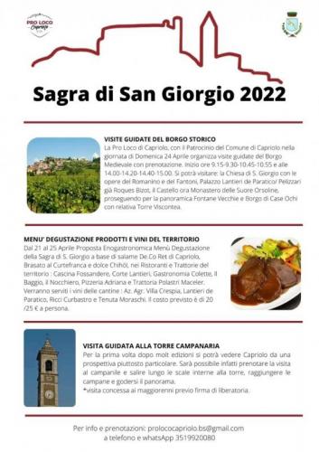 Sagra Di San Giorgio - Capriolo