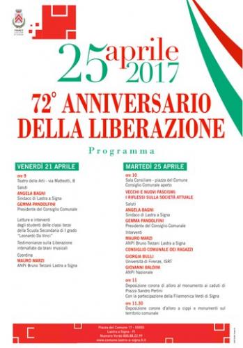 25 Aprile La Liberazione - Lastra A Signa