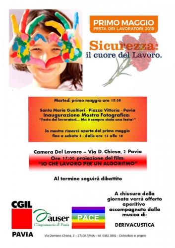 Primo Maggio Festa Dei Lavoratori - Pavia