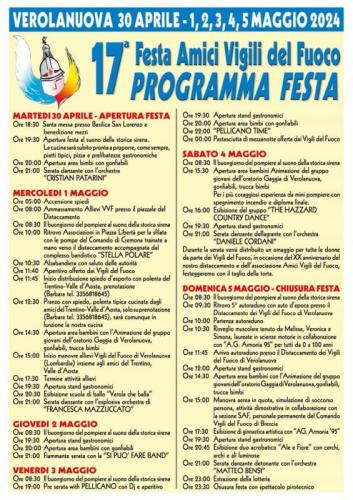 Festa Amici Vigili Del Fuoco Di Verolanuova - Verolanuova