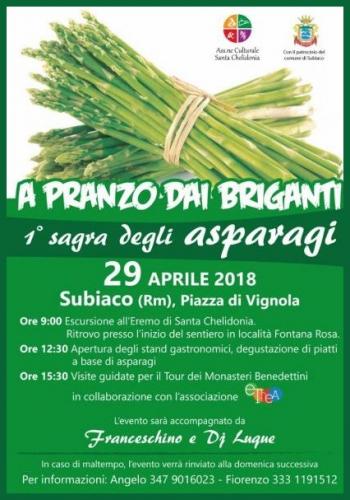 La Sagra Degli Asparagi A Subiaco - Subiaco