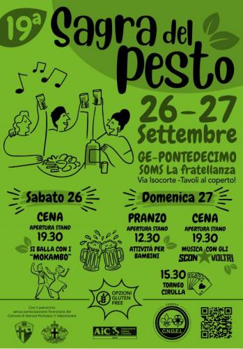 19° Sagra Del Pesto - Genova