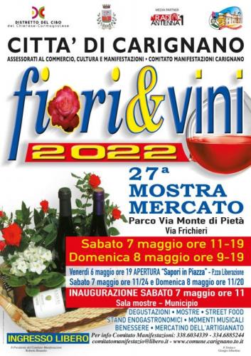 La Mostra Mercato Fiori E Vini A Carignano - Carignano
