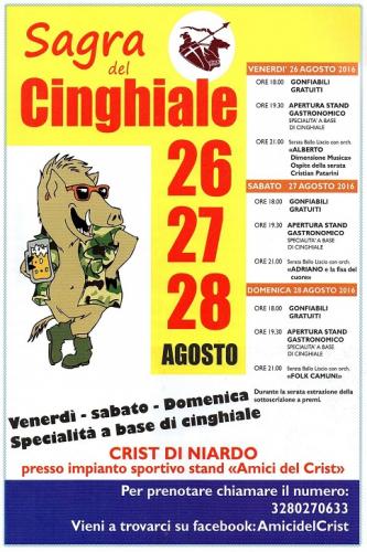 Sagra Del Cinghiale - Niardo