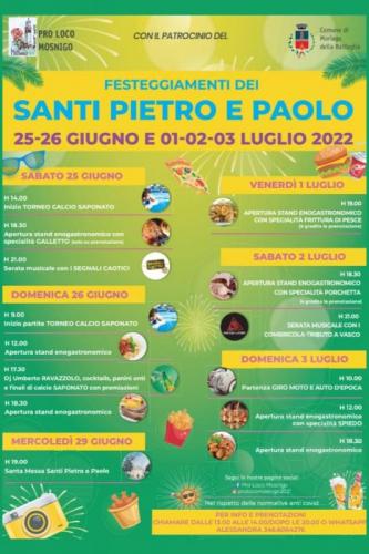 Festa Dei Santi Pietro E Paolo A Mosnigo - Moriago Della Battaglia